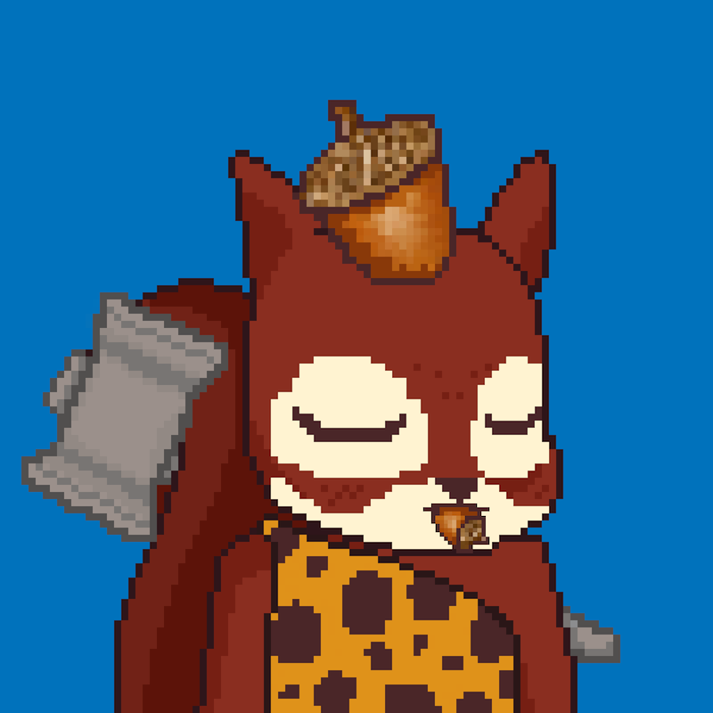 Pixel Squirrels #236